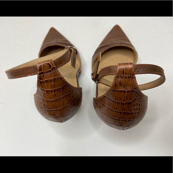 🔥 Franco Sarto 🔥 Brown Ankle Strap Heels - Picture 3 of 10